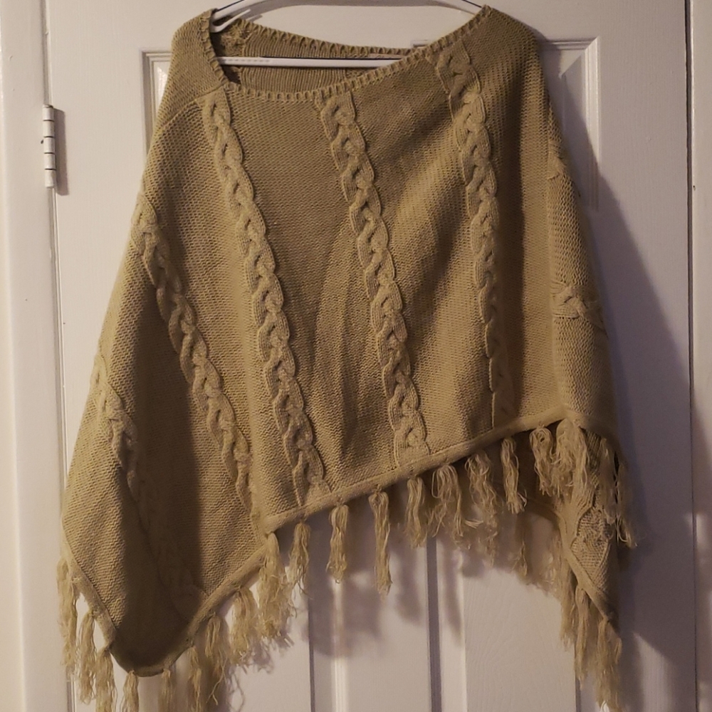 Of the shoulders, throw over Cableknit sweaters